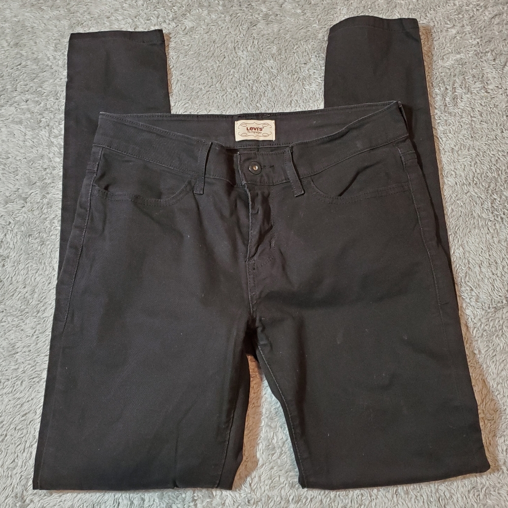 LEVI'S Women's Skinny Jeans Pants Black 6